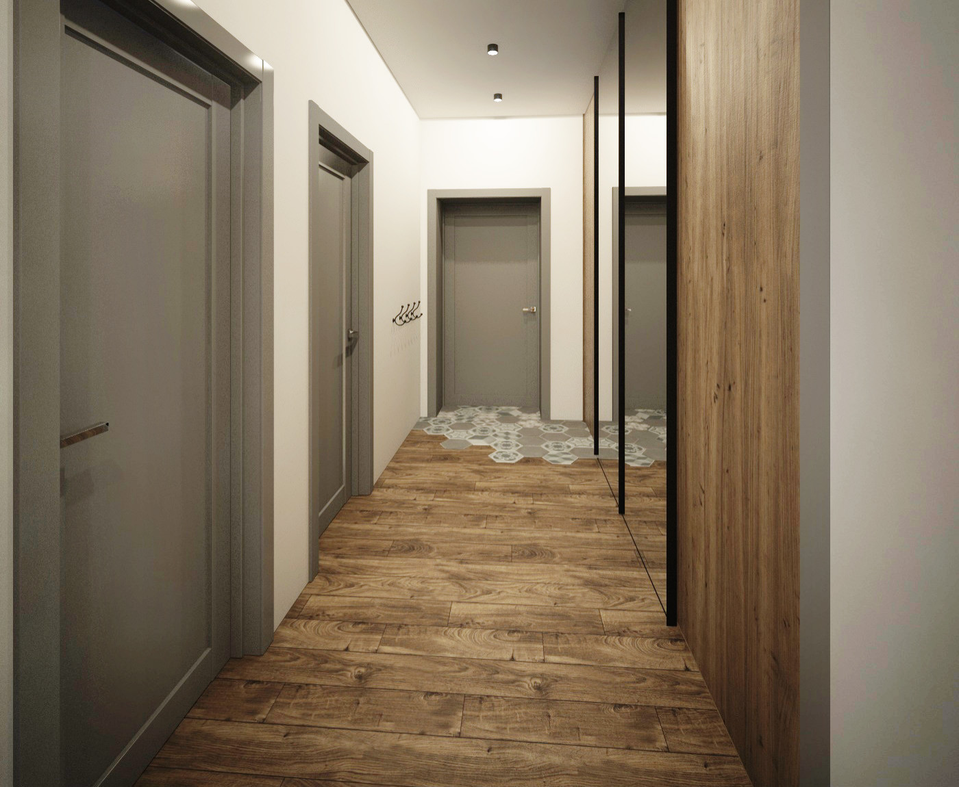 Дизайн интерьера таунхауса