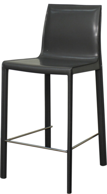 Gervin Counter Stool (Set of 2) - Anthracite