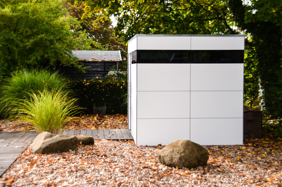 Modernes Gartenhaus in München