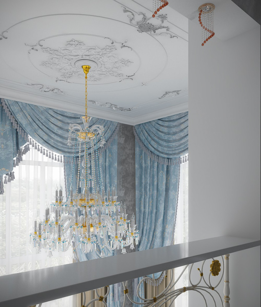 Дом в классическом стиле, посёлок Заостровье, Калининградская область