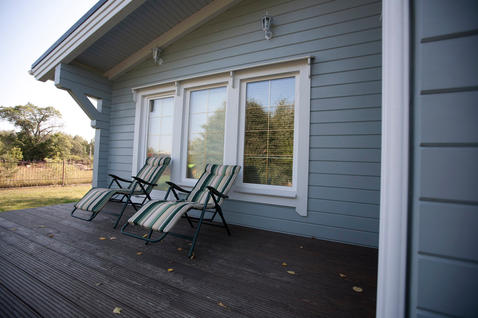 Терраса и дом