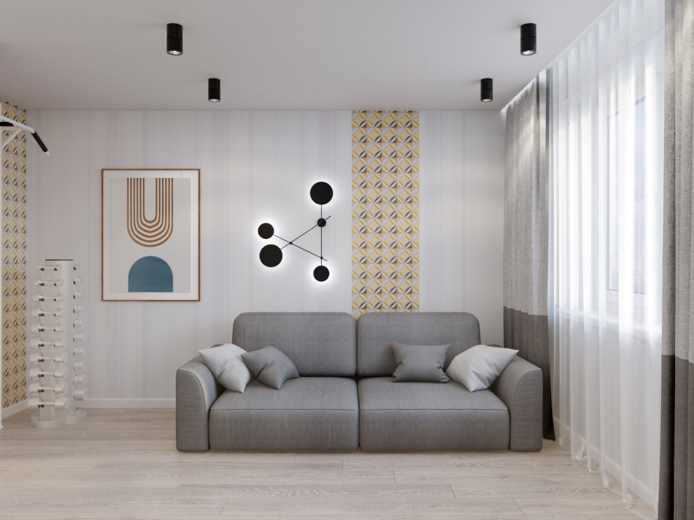 Дизайн комнаты для подростка в квартире 70м2, г. Нефтеюганск