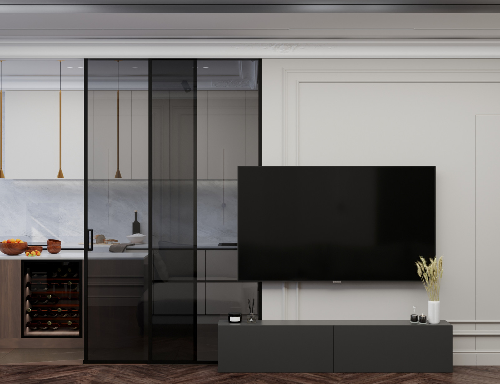 Квартира неоклассика