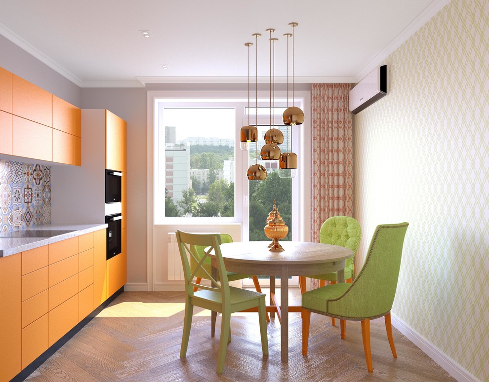 Квартира со свежим цветовым решением