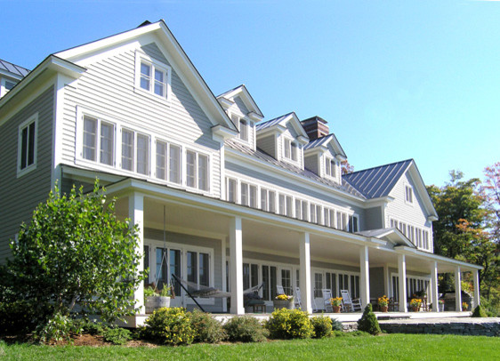 Porch of your Dreams Traditional Exterior Burlington