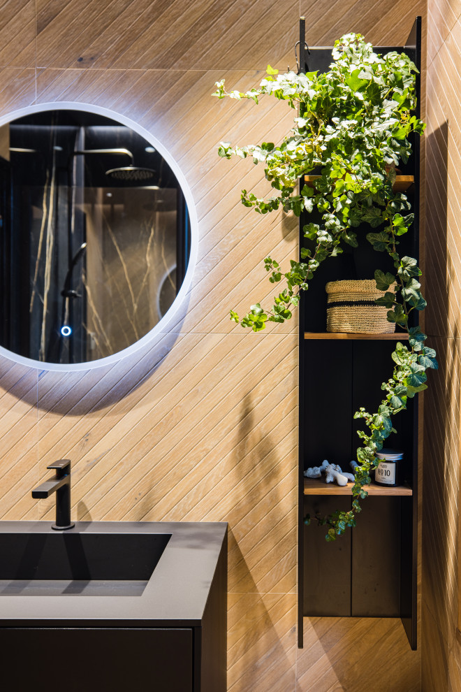 Rénovation d'une salle de douche en marbre