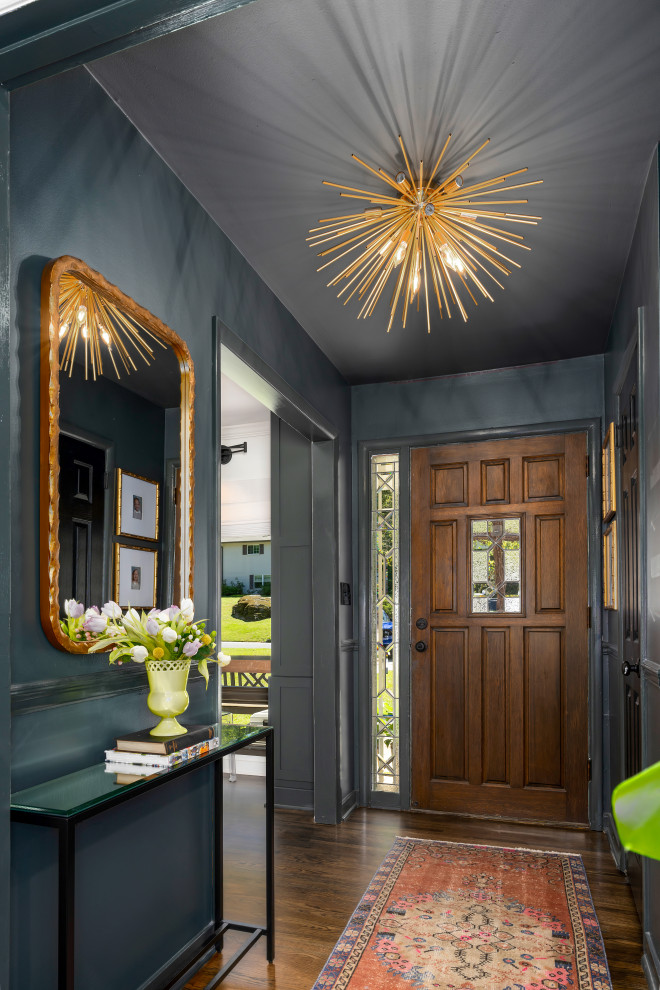 Entryway - transitional entryway idea in Birmingham