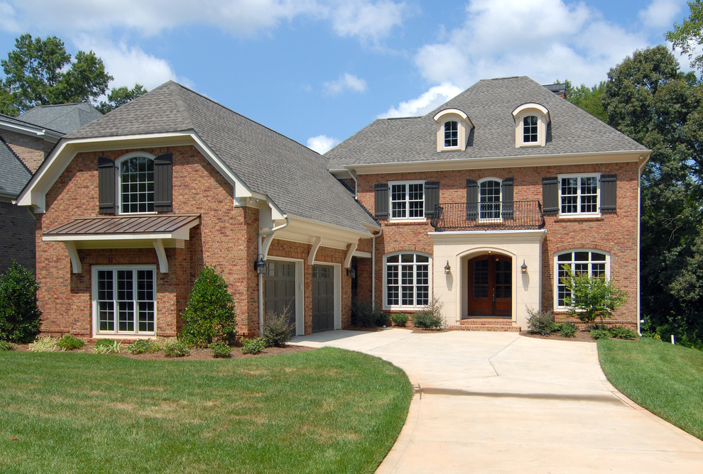 Traditional exterior in Charlotte.