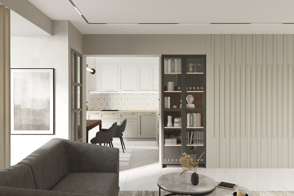 Уютная и светлая квартира с видом на реку для молодой пары