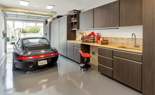 Luxury Garage Modern Garage Los Angeles By Closet Solutions