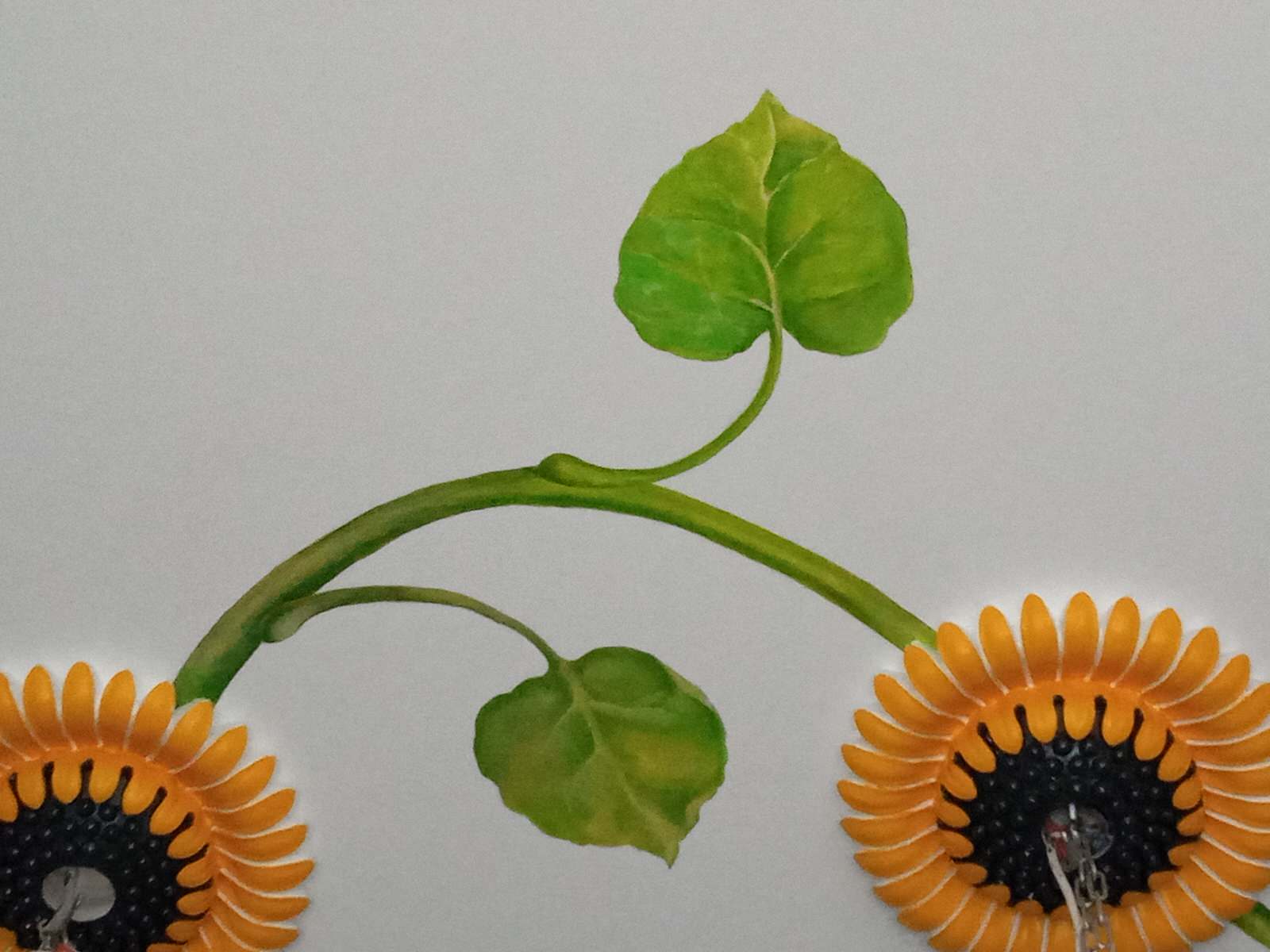 Роспись потолка на кухне