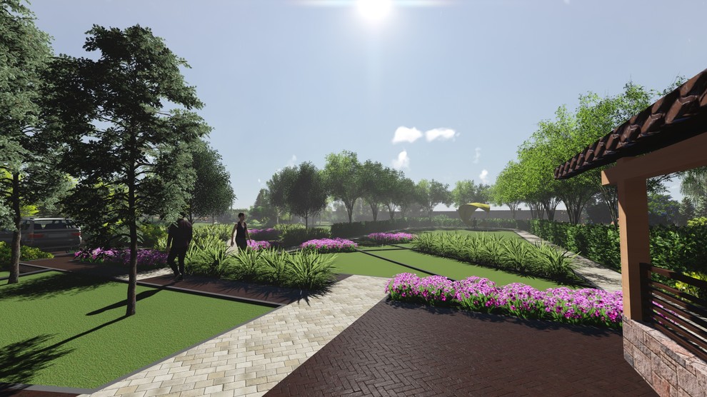 Большой сад на 2 гектарах