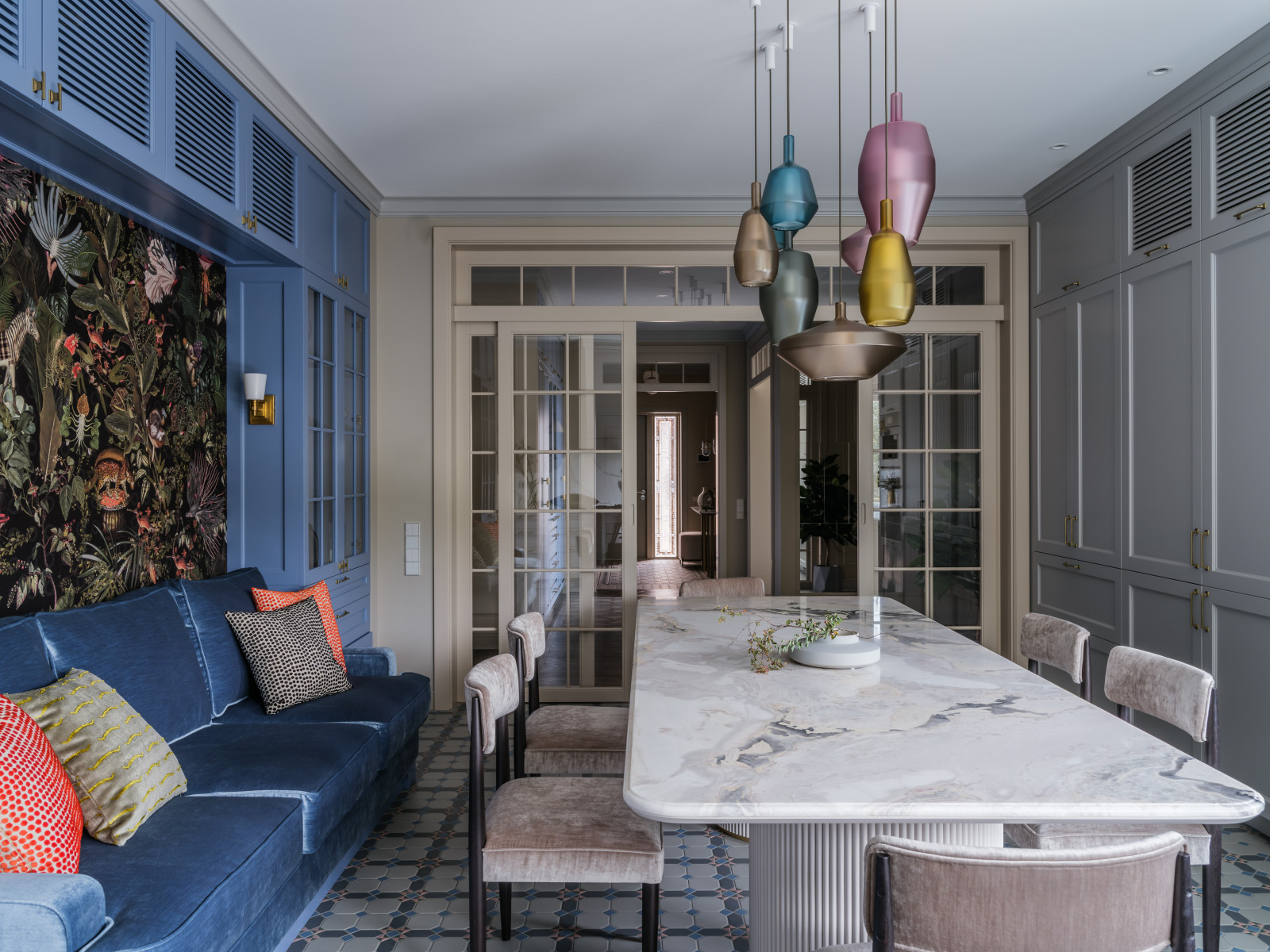 Дом с зелёной гостиной