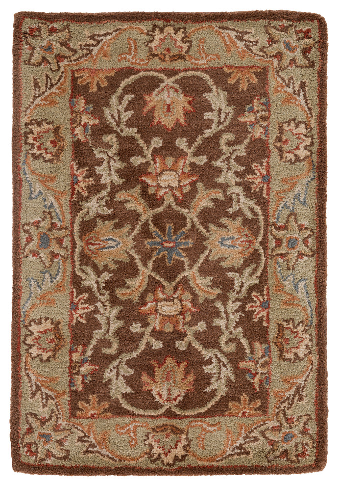 Caesar Area Rug, 18" Traditional Area Rugs by Surya Houzz