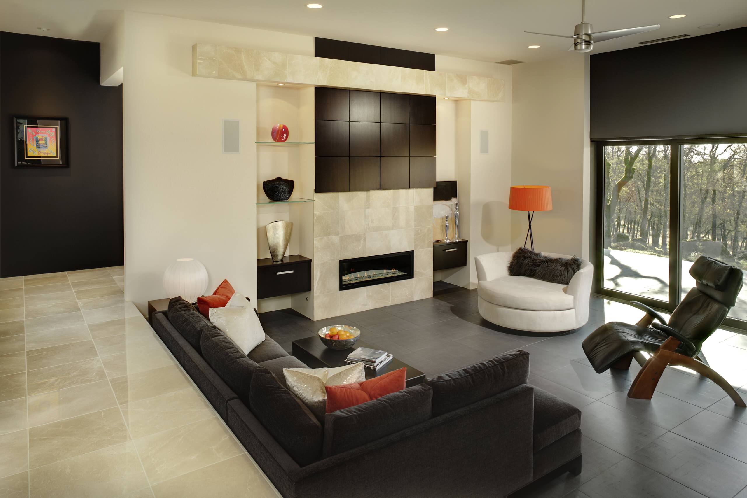 Sunken Living Room Home Design Ideas