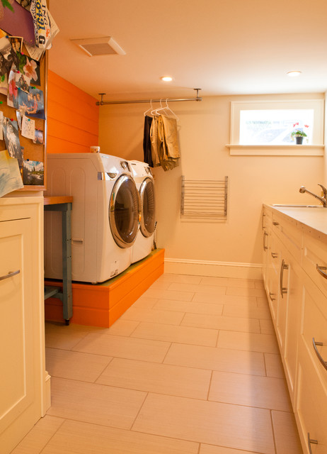 1914 Basement Conversion american-traditional-utility-room