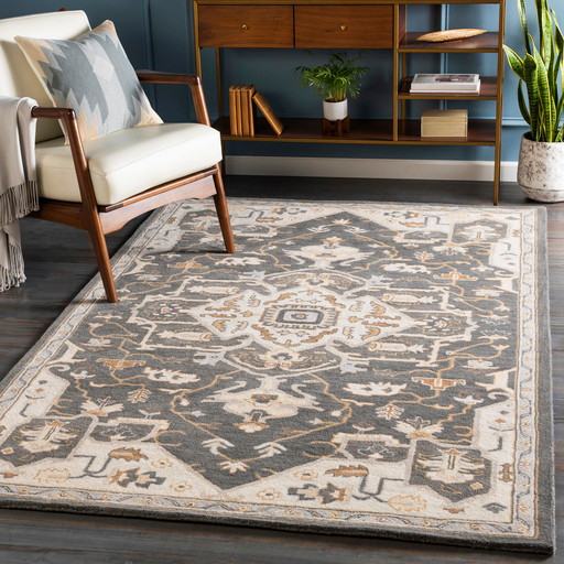 Caesar Area Rug, 9'x12' Mediterranean Area Rugs by Surya Houzz