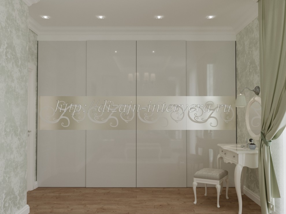 Дизайн проект спальни