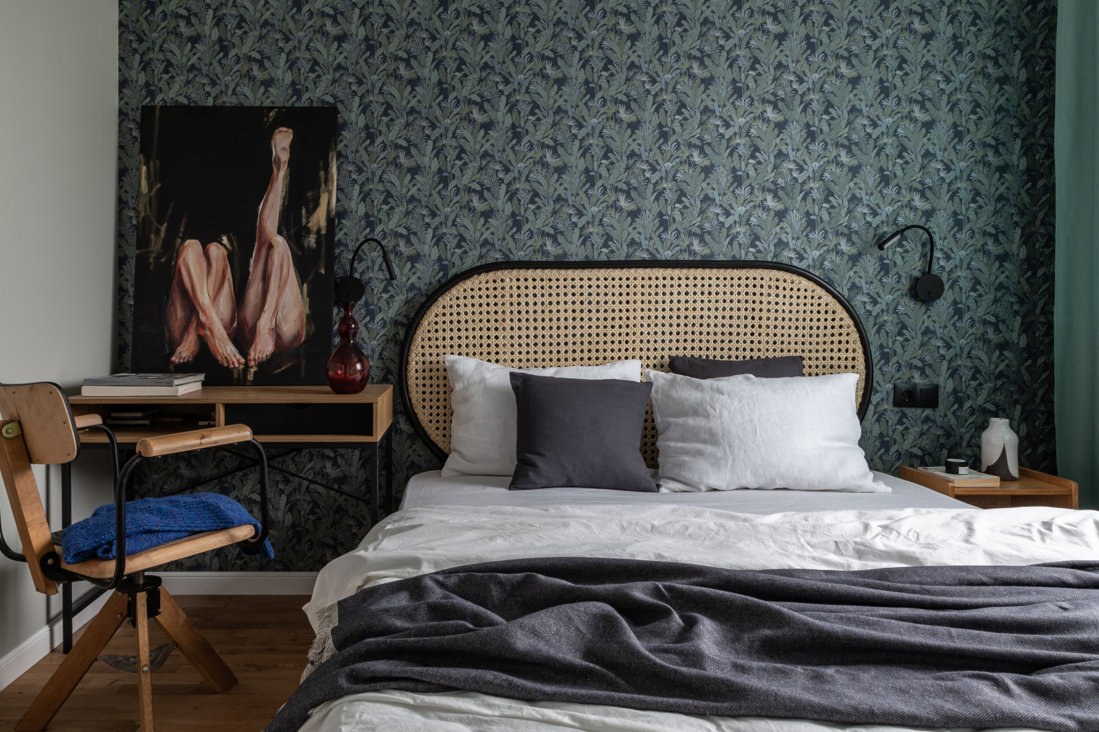 Эклектичный интерьер квартиры, вдохновленный Музеем Фриды Кало