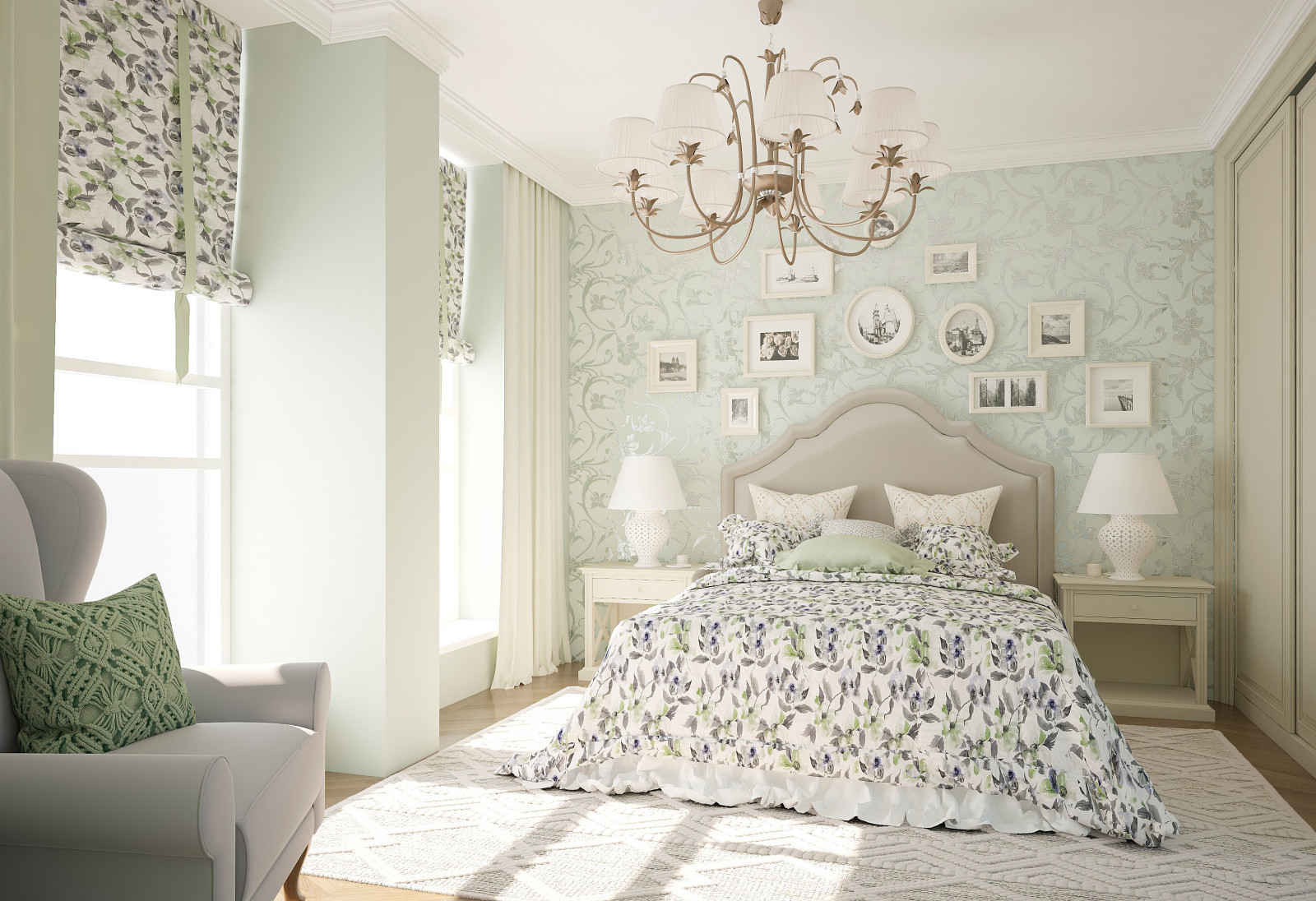 частный интерьер Екатеринбург    пос.  " скандинавия"