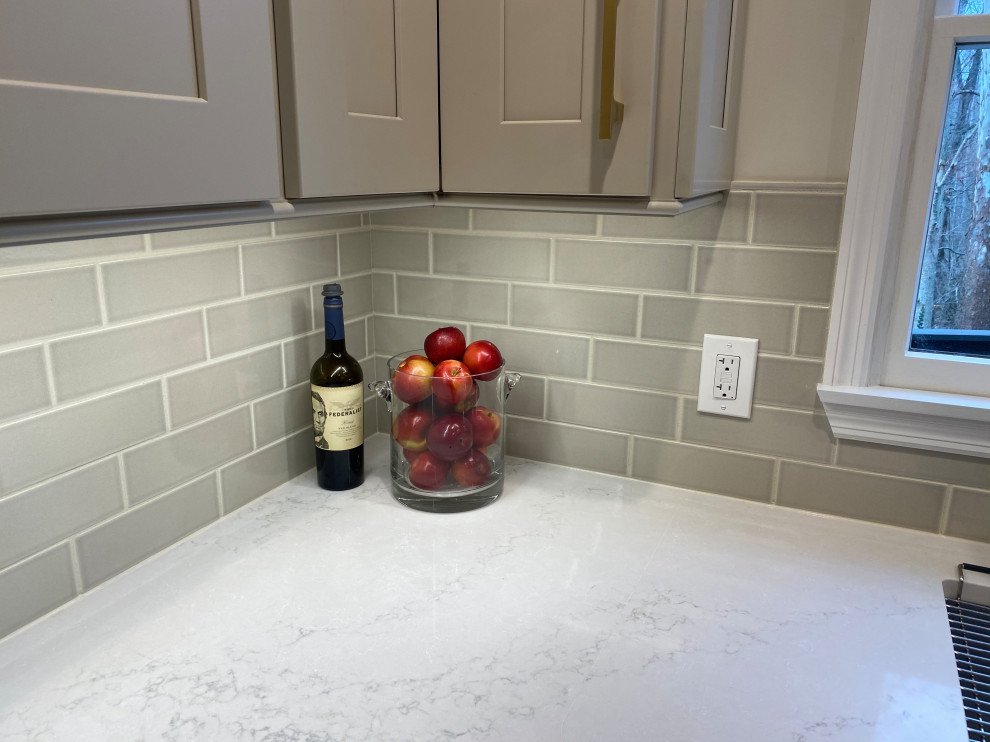 Transitional home design photo in Cincinnati