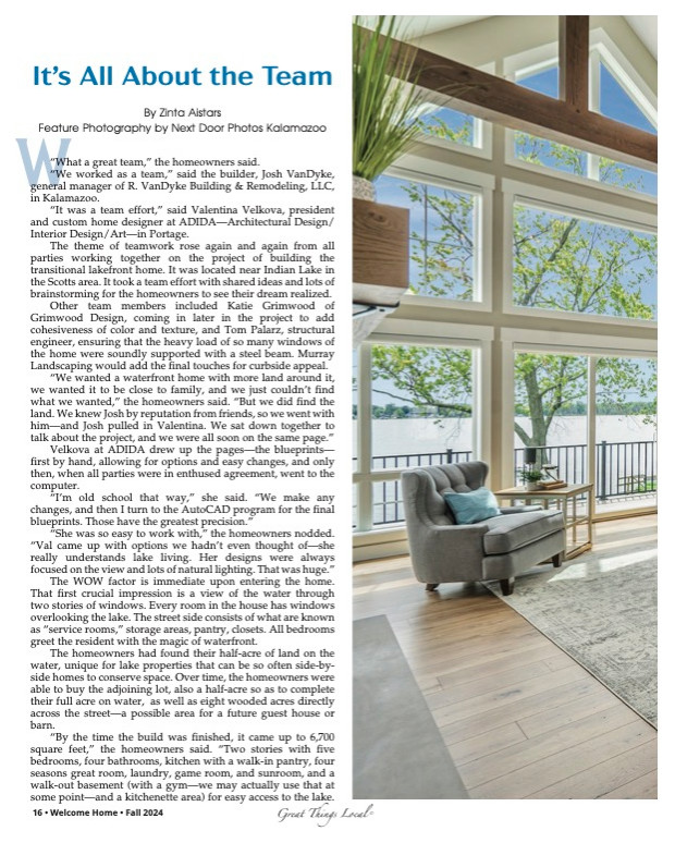 Welcome Home Magazine - Fall 24 addition