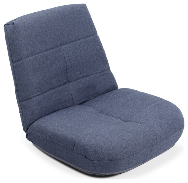 Easy Lounge, Adjustable Padded Floor Chair with Back Support