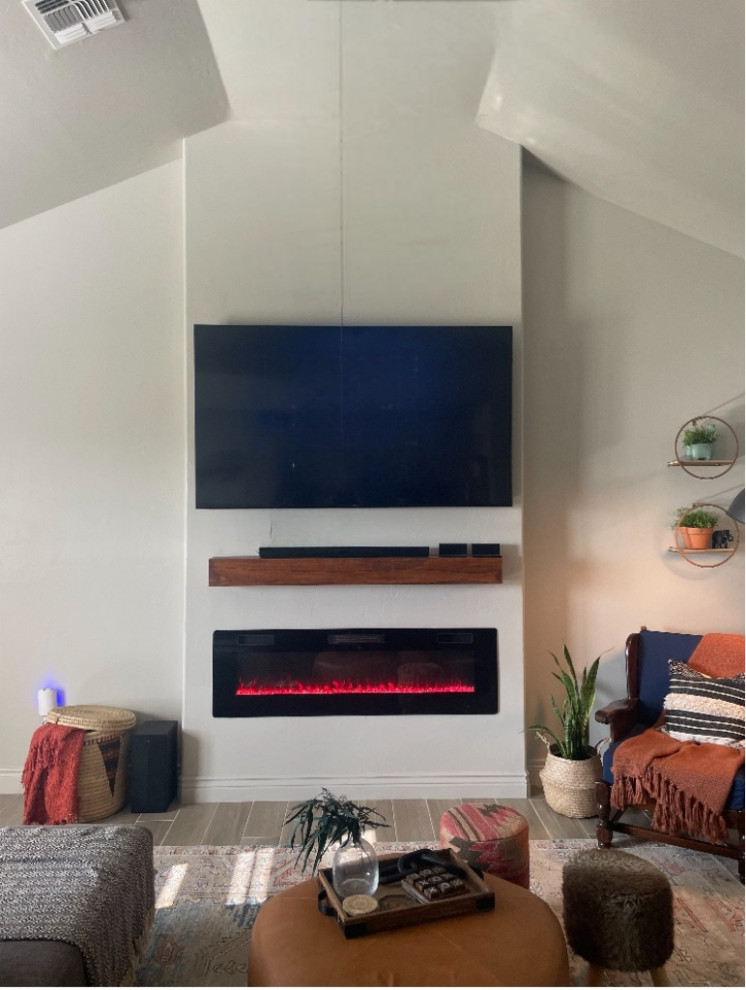 Electric Fireplace Wall Add-on