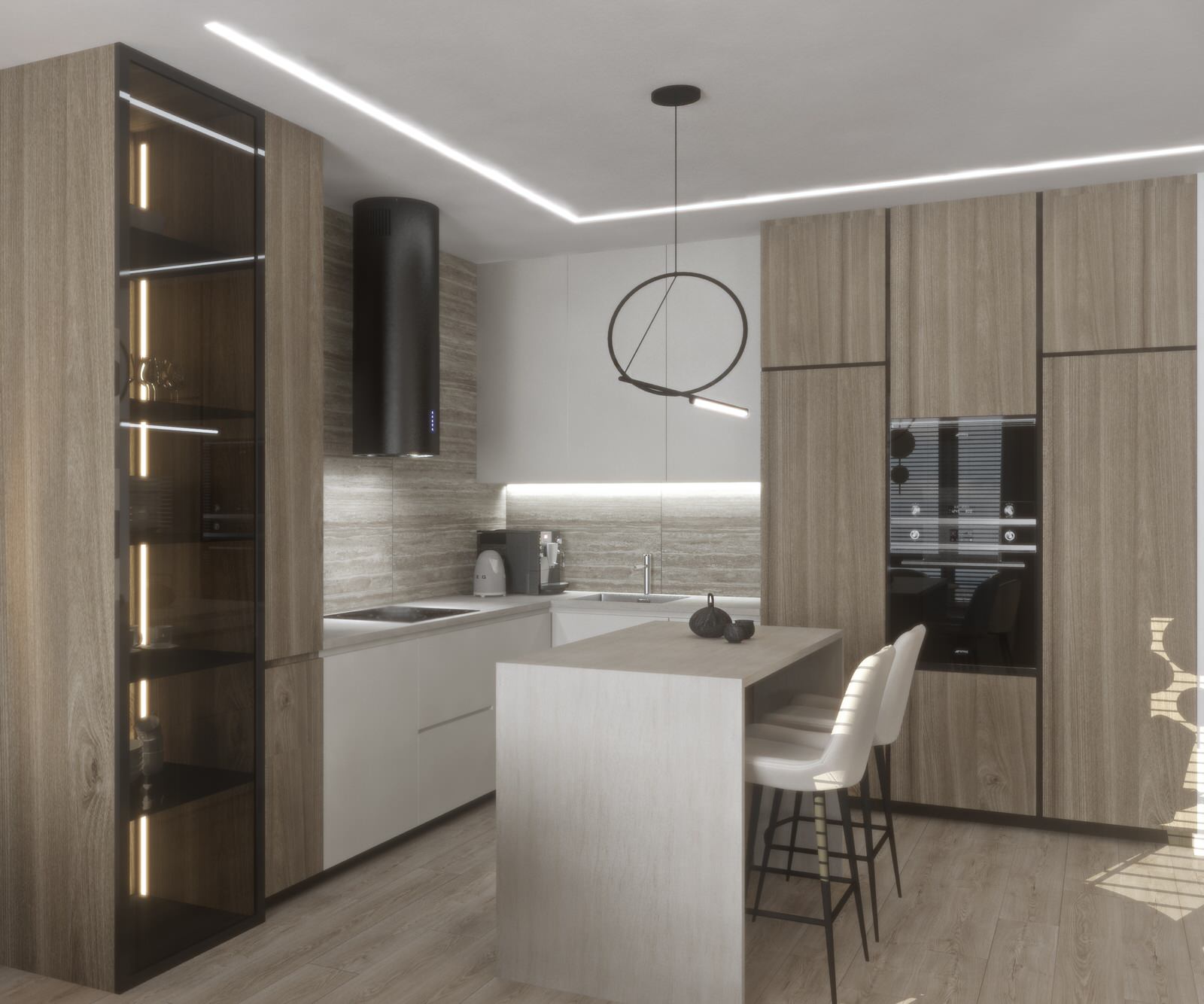 Современный дизайн квартиры 90м2