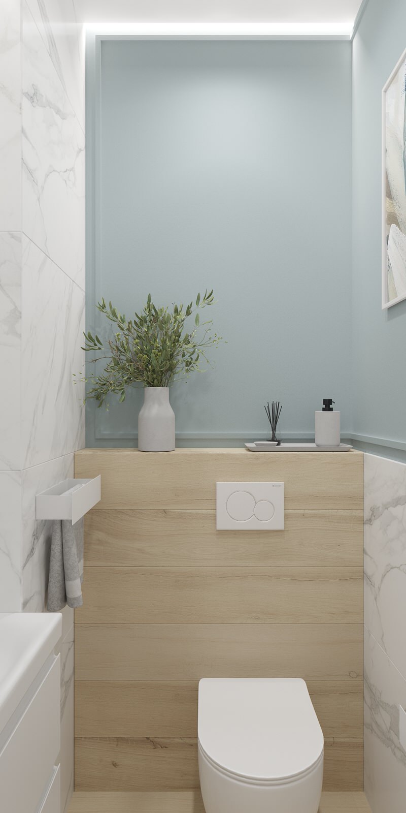 Санузел в ЖК Аристократ