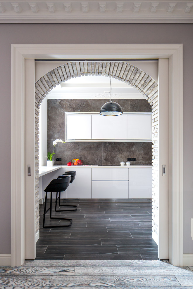 Дизайн кухни для Ирины Салтыковой - рукописи не горят