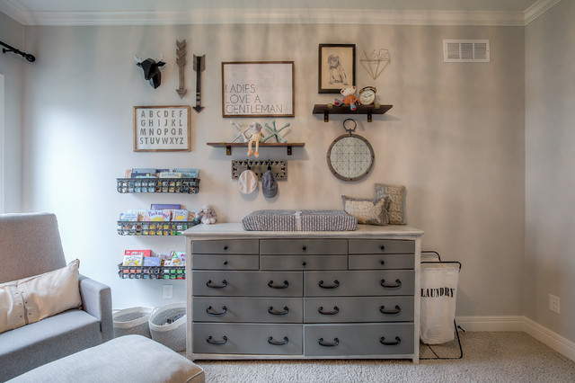 Black White Bright Nursery Kansas City By Little Black