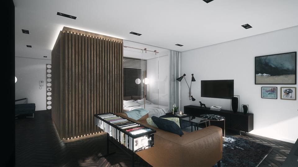 Квартира для молодого холостяка, 52 кв.м.