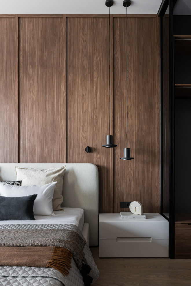 Квартира для активной семьи в минималистичном стиле