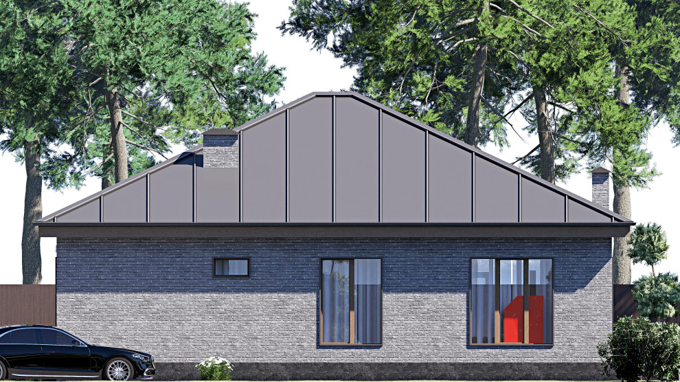 Проект одноэтажного дома 12х13м S111м2 F-18170