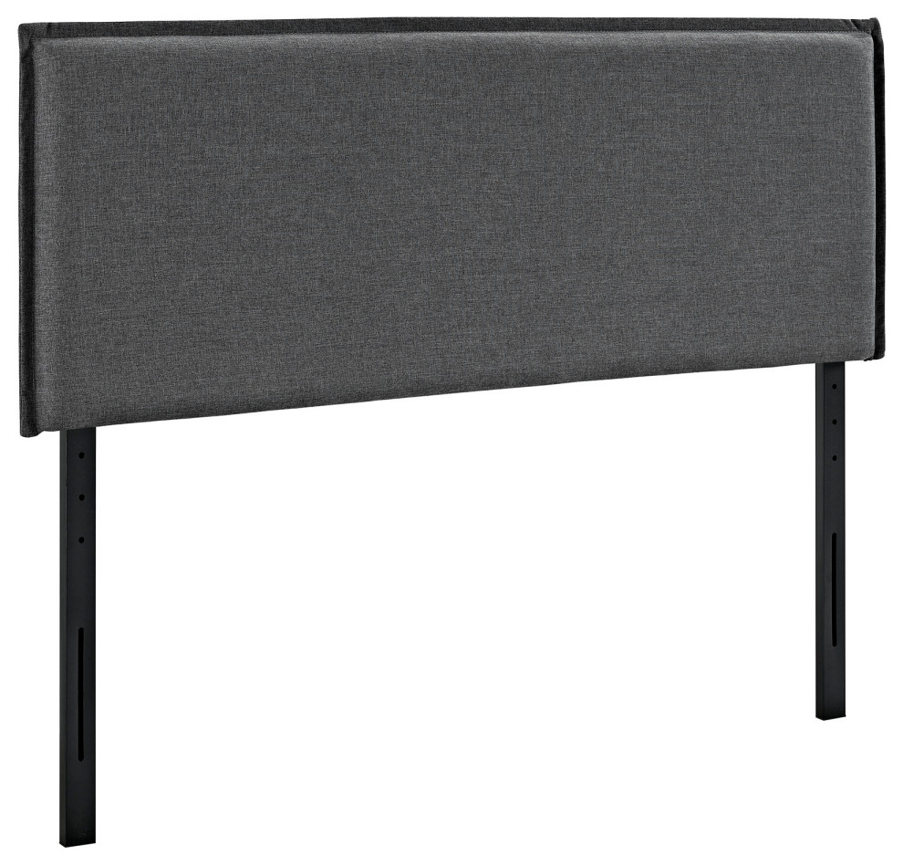 Modway Camille Fabric Upholstered Twin Headboard, Wheatgrass