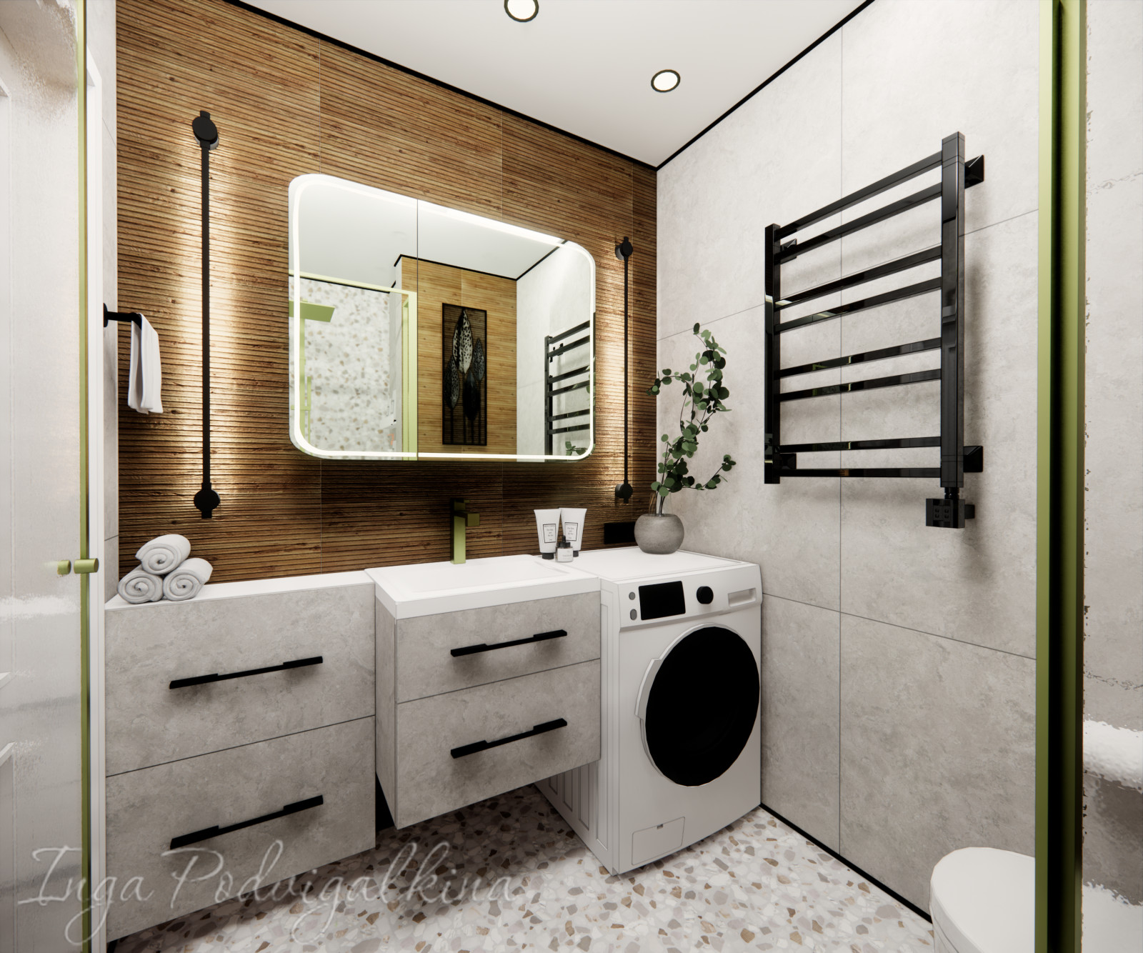 Графичный Санузел