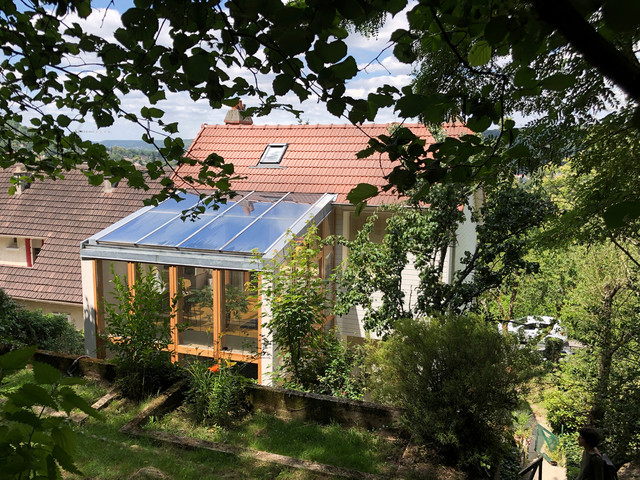 EXTENSION DE MAISON moderne-hus-og-facade