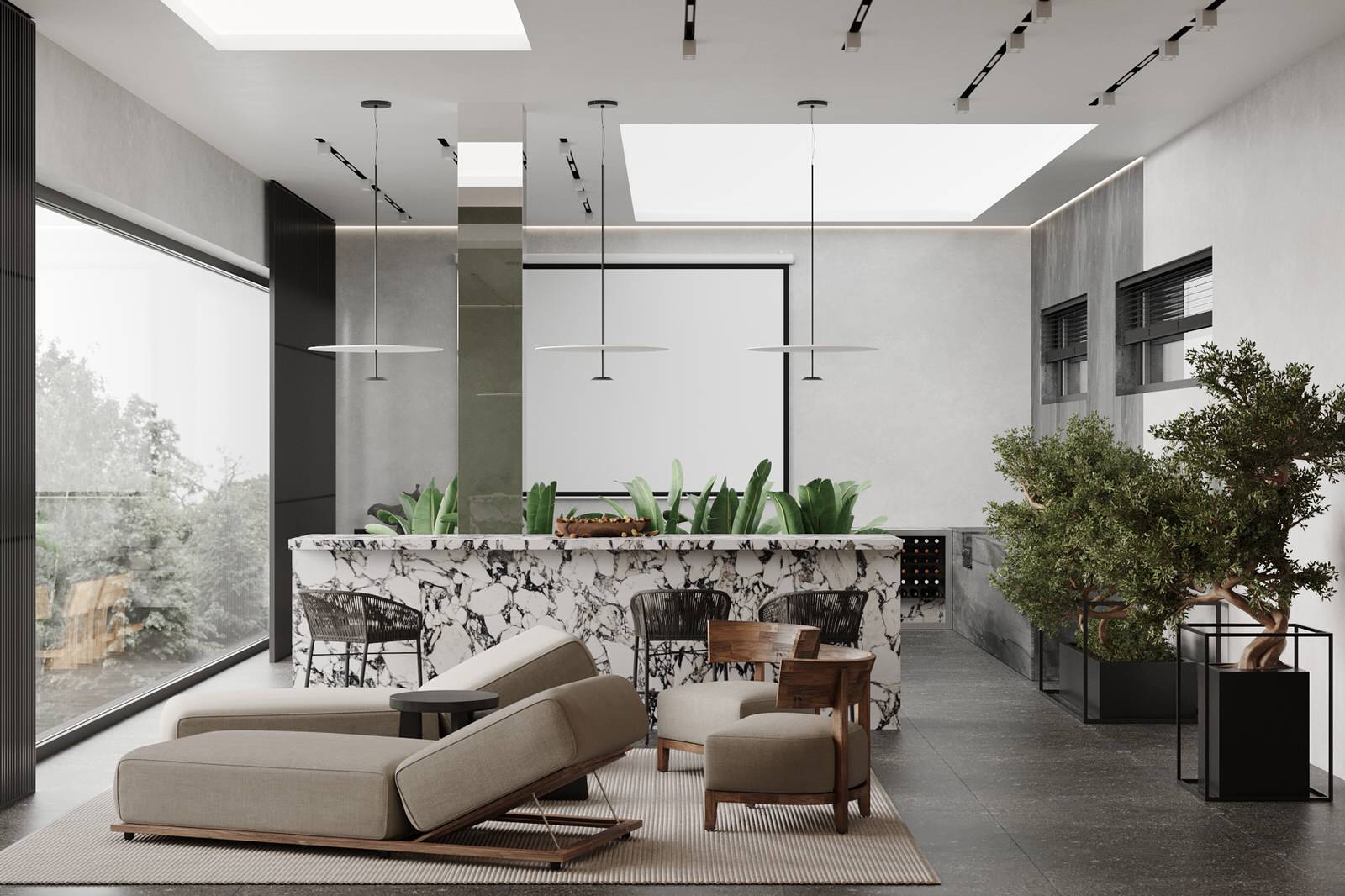 Современный дом в районе Горки-10 400 м.кв