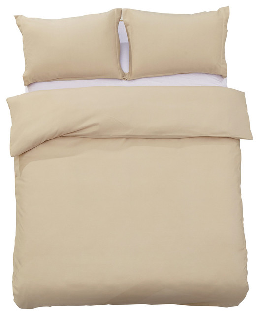 Word Of Dream Brushed Microfiber Solid Duvet Cover Sets Word Of Dream Brushed Microfiber Solid Duvet Cover Sets Contemporary Covers And Other By Appearances International