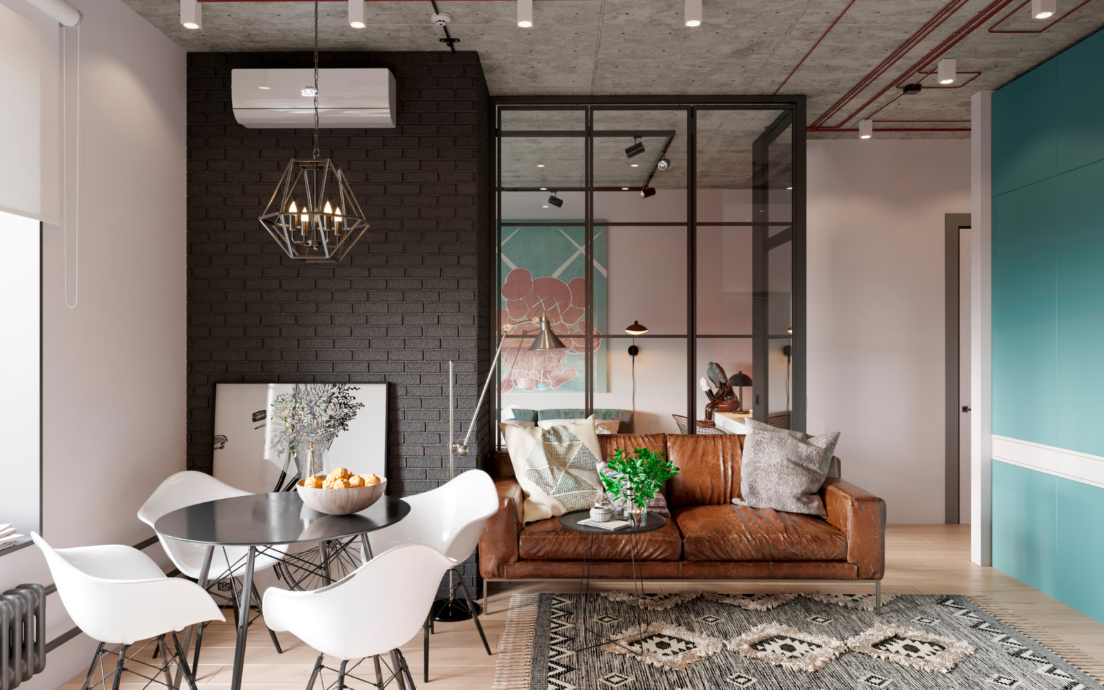 Проект в стиле лофт