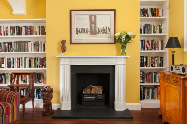 Regency Bullseye Marble Fireplace With Slate Hearth And Slips