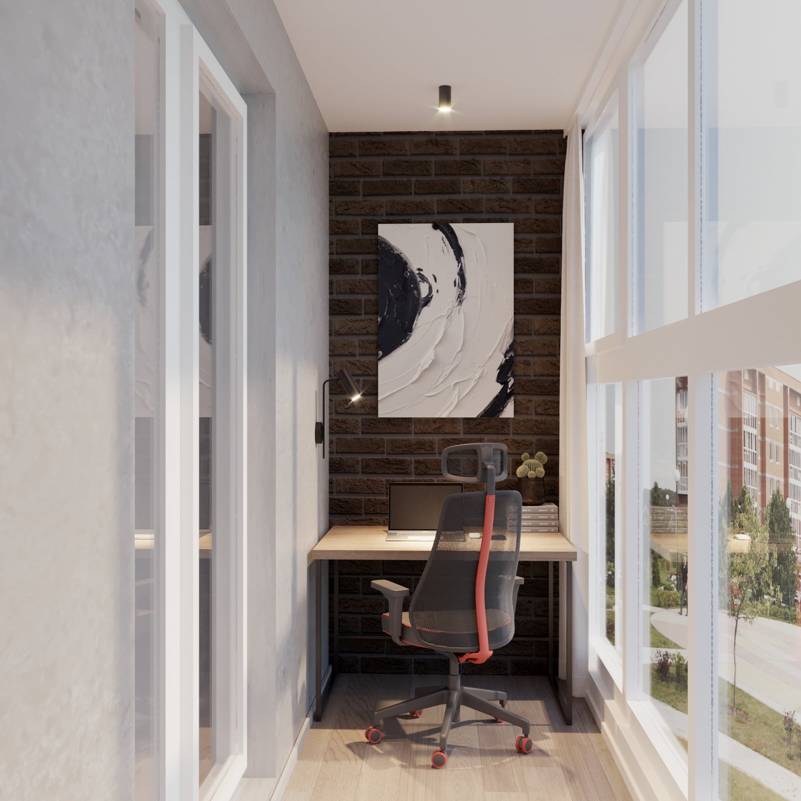 Двухуровневая квартира Лофт