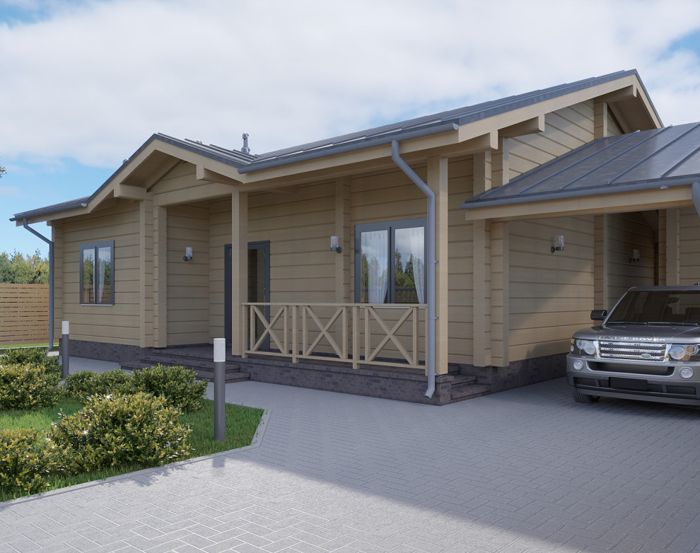 Дом из клееного бруса в Тольятти