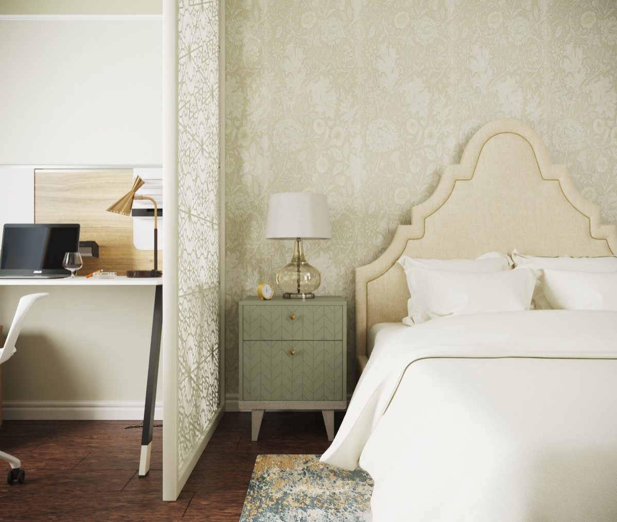 Дизайн проект для молодой семьи в ЖК Уфимский Кремль