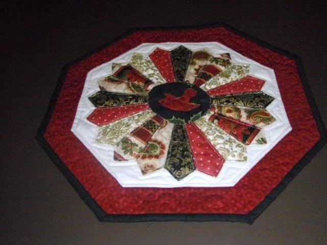 Table topper finished last night
