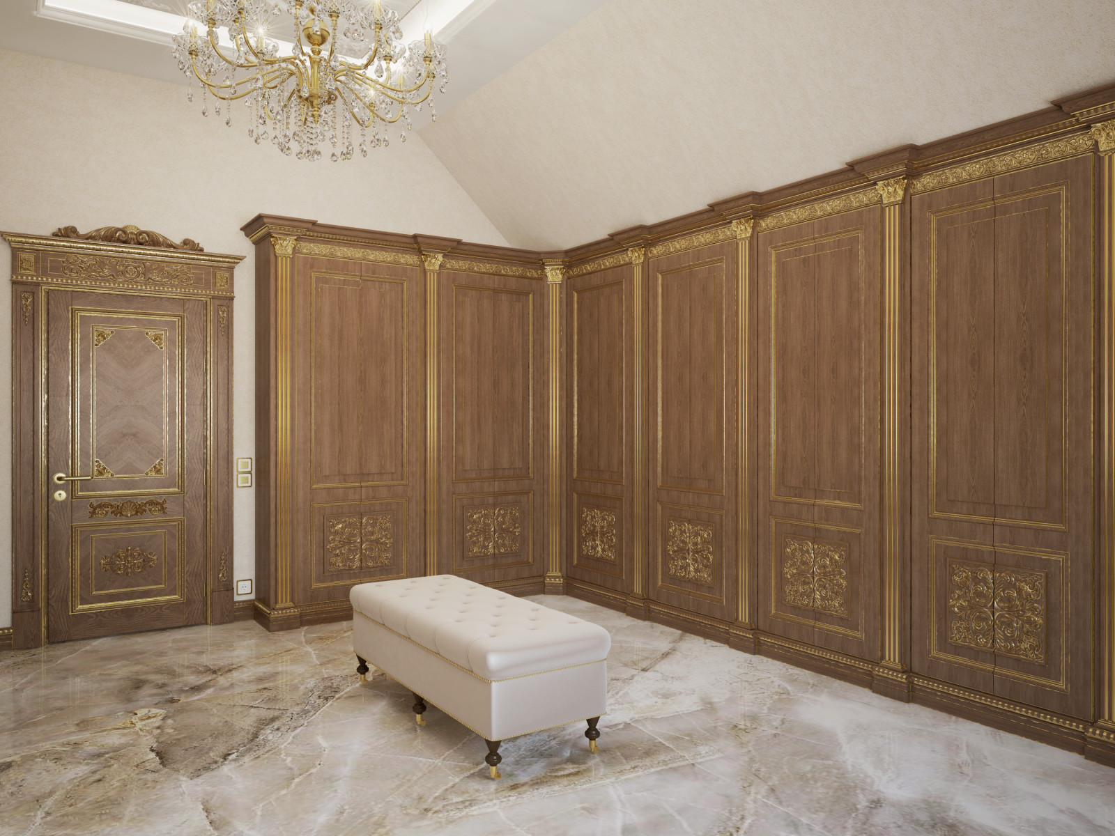 Гардеробная для него