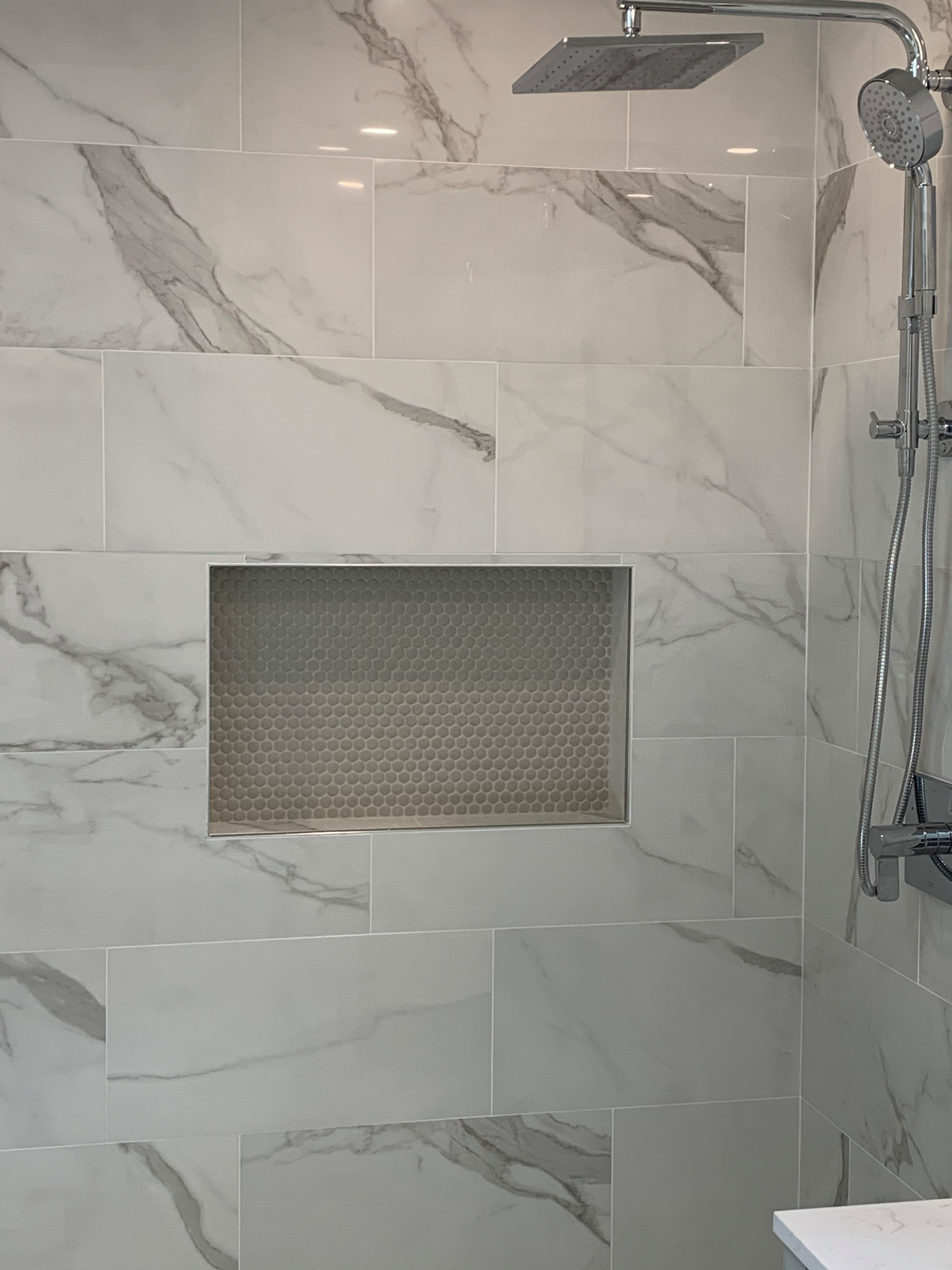 Bright & White Bathroom Remodel