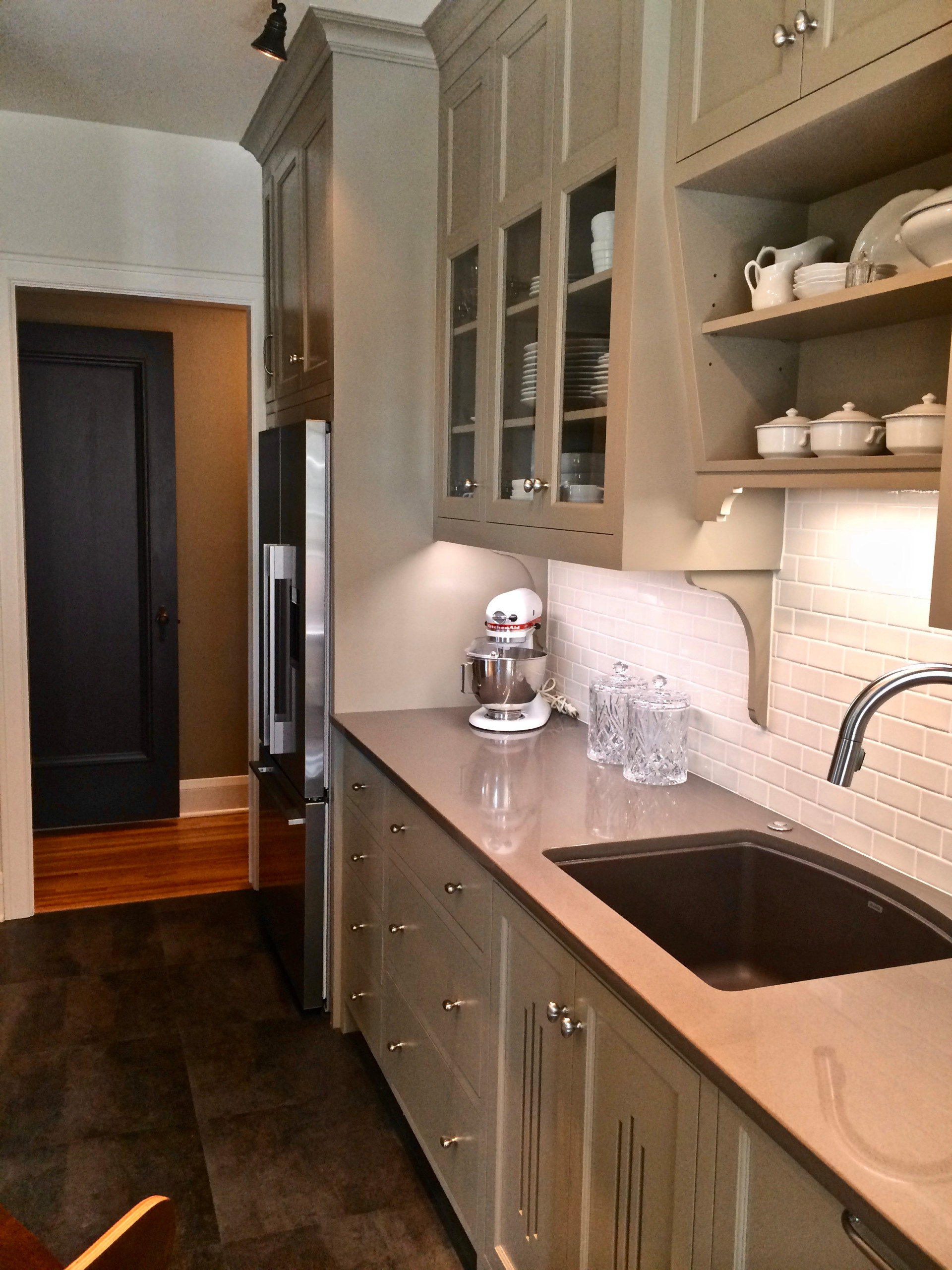 Vintage Minneapolis Co-op Apartment Kitchen Remodel