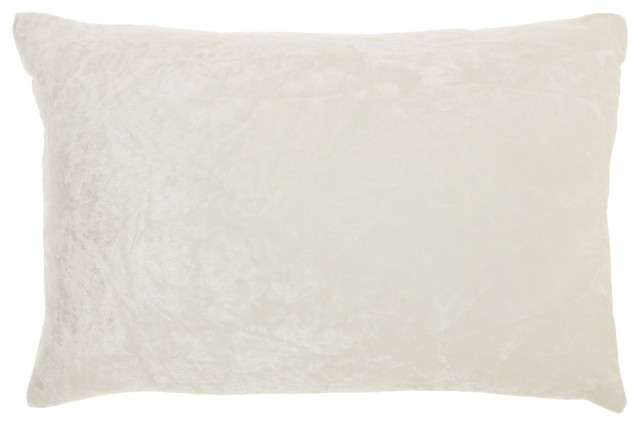Coussin Déco Mina Victory By Nourison - Argenté - 20x20 Pouces - Neuf Sous Emballage